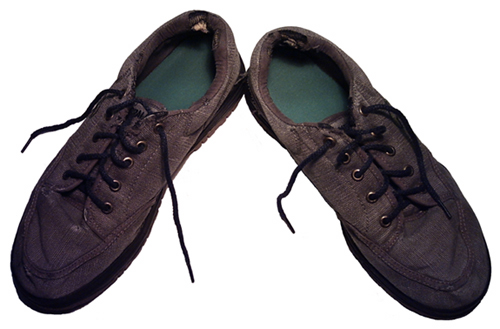 Worn shoes image